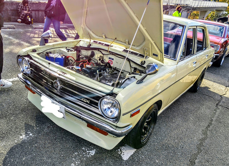 BRZの大阪万博記念公園・昭和レトロカー万博2024・第６弾！！！！！！✨・やっちゃえNISSAN📸・サニー、ブルーバードは　名車やね〜🥰✨👍に関するカスタム事例の投稿画像7枚目