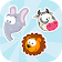 Animals Memory game (No Ads) icon