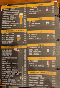 Ultra Bar menu 3