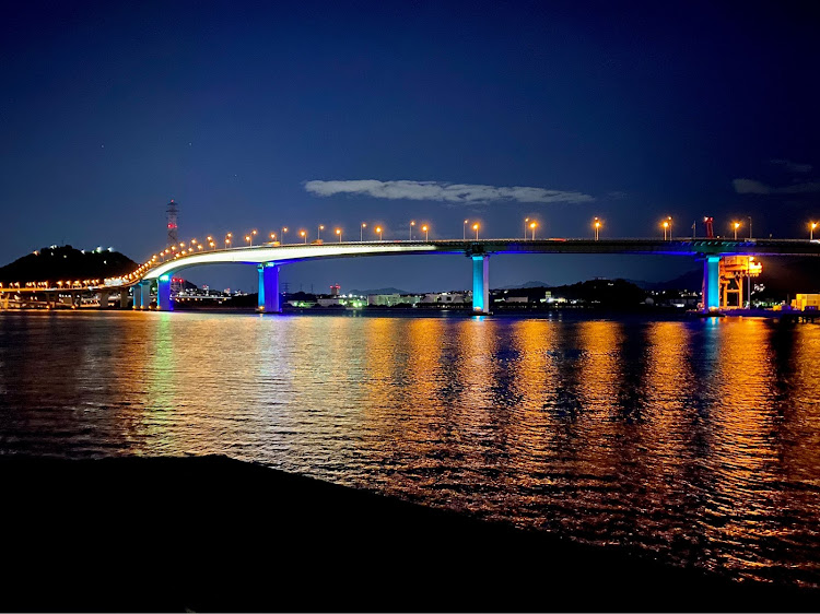 デイズルークスのいい晴天・ベイサイドビーチ坂・海田大橋の夜景に関するカスタム事例の投稿画像9枚目