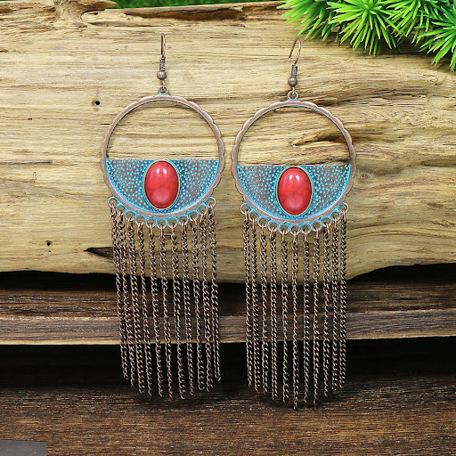 Title 4, Artistic Retro Bohemian Style High Profile Fash...