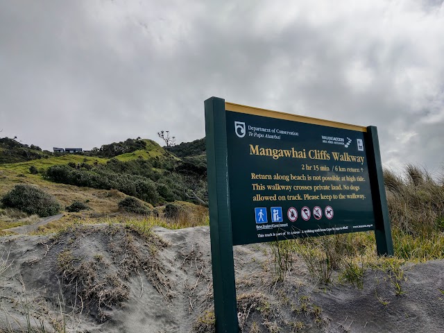 Mangawhai Cliffs Walk starting point