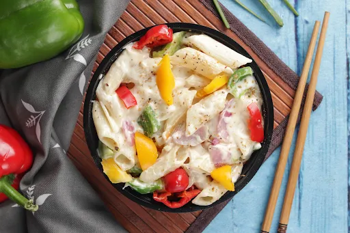 Veg White Sauce Pasta