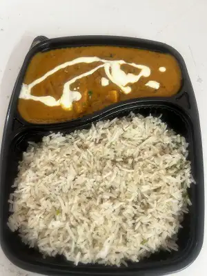 Paneer Tikka Butter Masala With Rice