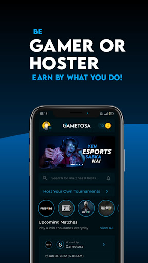 Screenshot Gametosa - Esports & Gaming