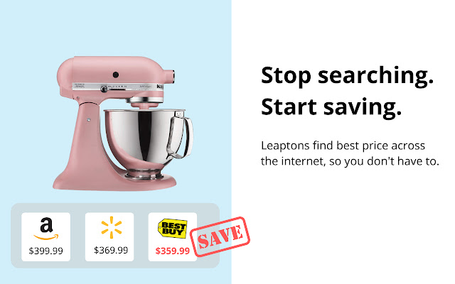 Leaptons: Shopping Price Compare, Best Deals chrome extension