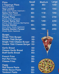 Pizza Mama menu 1