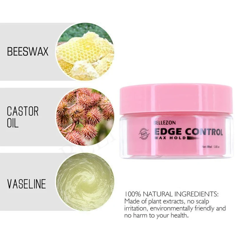 Title 7, Unisex Broken Hair Finishing Gel Hair Wax Styli...