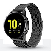 Dây Đeo Inox Milanese Khóa Nam Châm Cho Đồng Hồ Thông Minh Samsung Galaxy Active 2 40Mm 44Mm Active2 20Mm