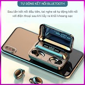 Tai Nghe Bluetooth True Wireless F9 Pro Bluetooth 5.0 | Bản Quốc Tế | Cảm Ứng | Chống Nước Chống Ồn