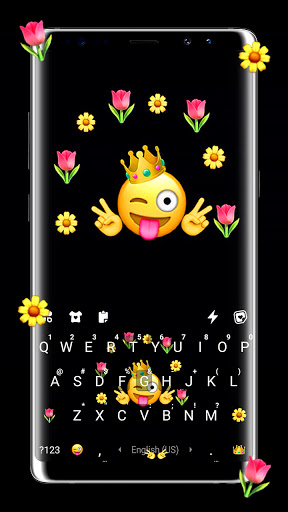 Screenshot Emoji Swag King Theme