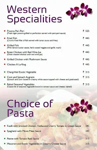 White Violet - Majestic Sarovar Portico menu 3