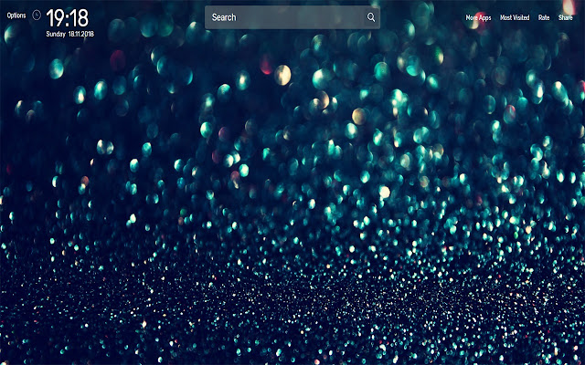 Glitter Wallpapers NewTab Theme