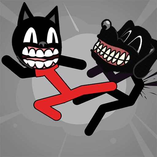 App Cartoon Cat vs Stickman Fight Android game 2022 