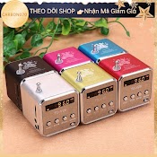 Loa Bluetooth Radio Fm Mini Âm Thanh Rõ Ràng 4 Nút Không Dây