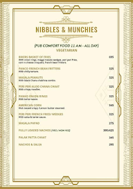 The Bikers Cafe menu 8