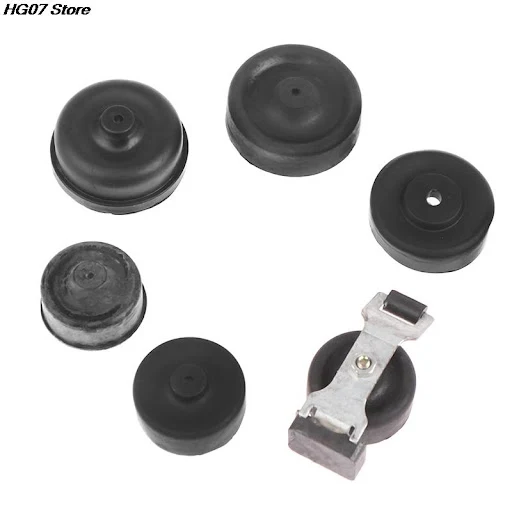 Air Pump Cup Silicone Fish Aquarium Diaphragm Air Pump Oxygen Pump Replacement Rubber Cup Parts Aquarium Tank Fish Acces