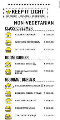 Burgerman Nungambakkam menu 4