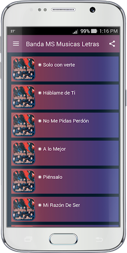 Banda MS Musica Letras