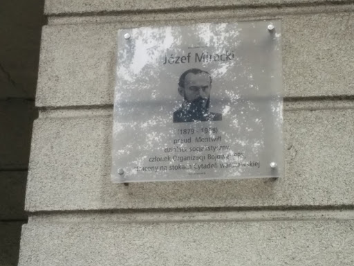 Tablica Poświęcona J. Mireckiemu 