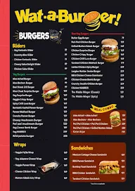 Wat-a-Burger! - India ka Burger menu 1