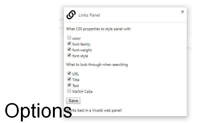 Links Panel Preview image 1