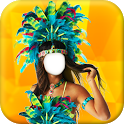 Rio Carnival Photo Montage icon