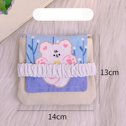 Title 10, Cute Portable Large-capacity Sanitary Napkin St...