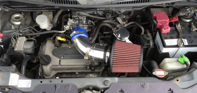 ワゴンRのMH21SワゴンR・フィルター交換♪に関するカスタム事例の投稿画像2枚目