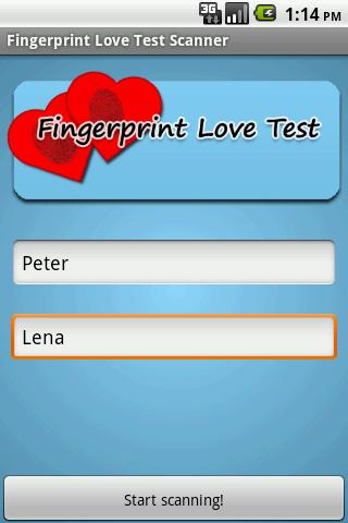 Fingerprint Love Test Scanner apk