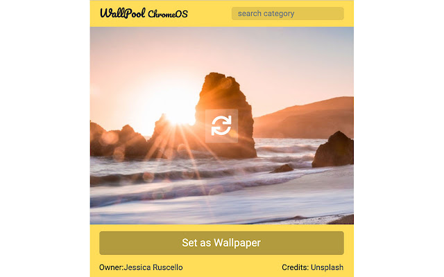 wallpool - Wallpaper for ChromeOS chrome extension