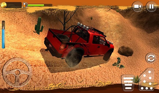 Offroad Muscle Truck Driving Simulator 2017 banner