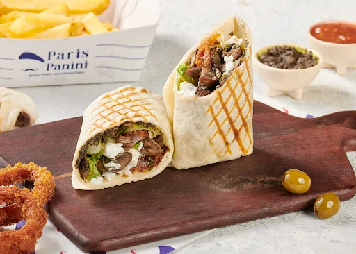 Mushroom & Feta Wrap