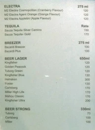 Hotel Simla Bar menu 4