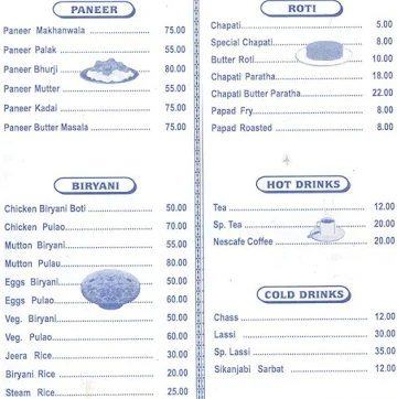 New Cafe Gulshan menu 