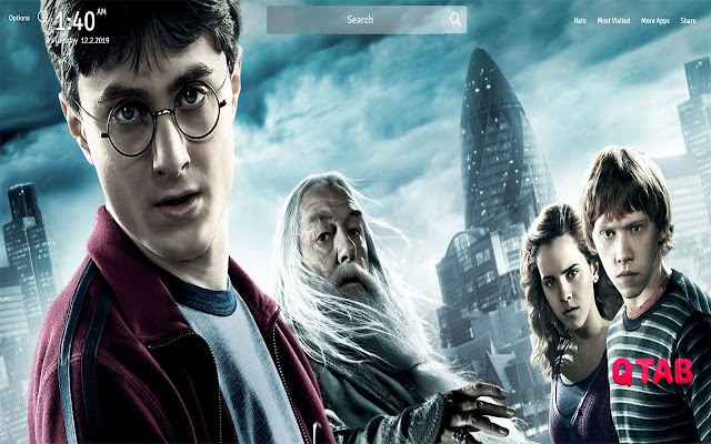 Harry Potter Movie Wallpapers Theme New Tab