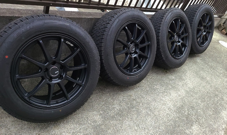 CX-8の売りますって言ったら欲しい人いるのかな？・SSR wheels・GOODYEAR・スタッドレスタイヤ・まあまあ軽いですよ😋に関するカスタム事例の投稿画像2枚目