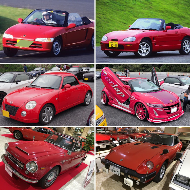 コペンのレッドがいっぱい・なぜかレッド？・赤車祭り・イラスト林部研一さんに関するカスタム事例の投稿画像7枚目