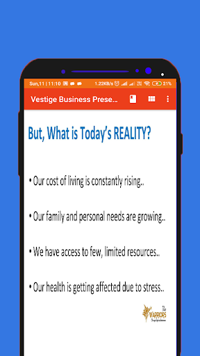 Vestige Business Presentation ♚