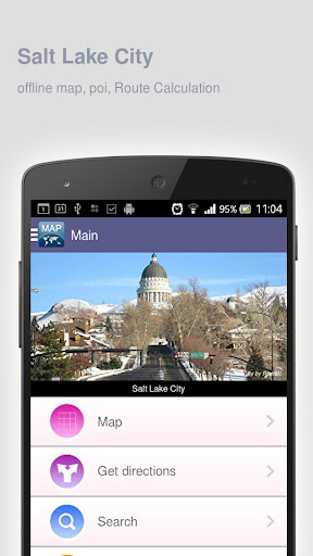 Salt Lake City Map offline
