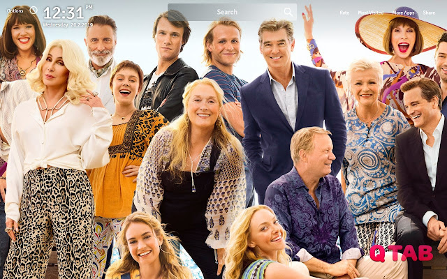 Mamma Mia Here We Go Again Wallpapers New Tab