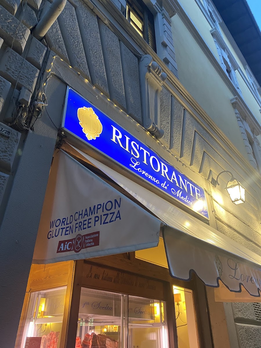 Gluten-Free at Ristorante Lorenzo de’ Medici