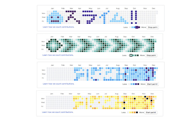 github contributions paint chrome extension