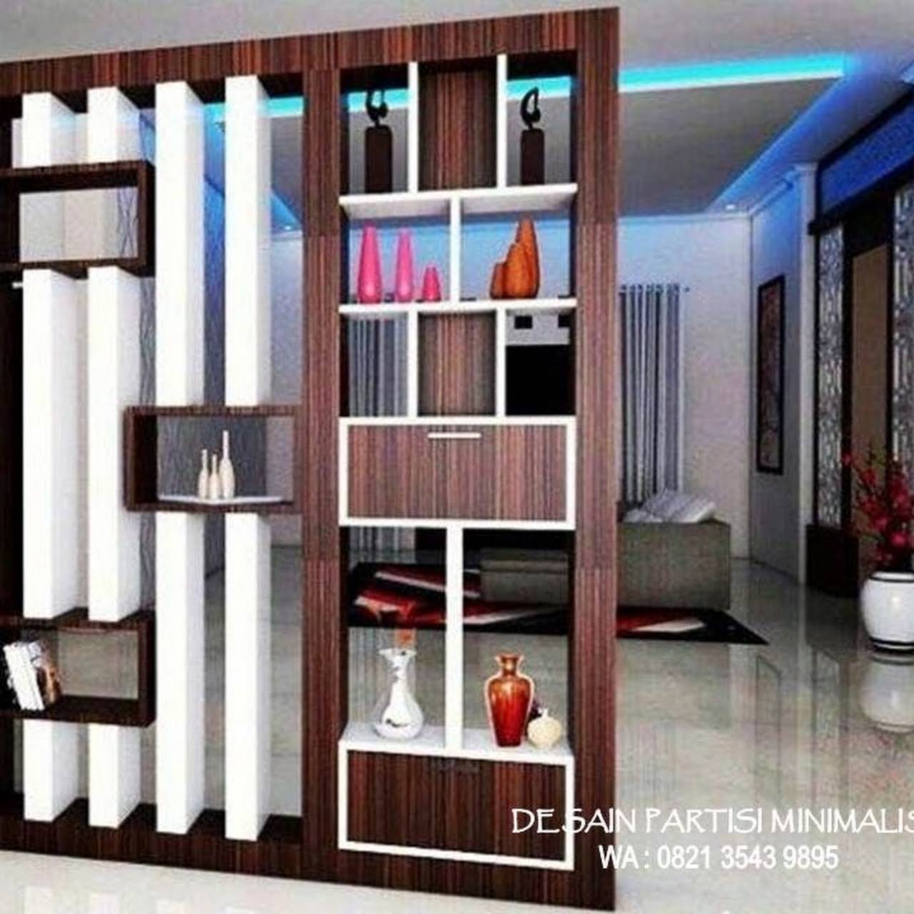 Contoh Desain Partisi Ruang Tamu Desain Dekorasi Rumah