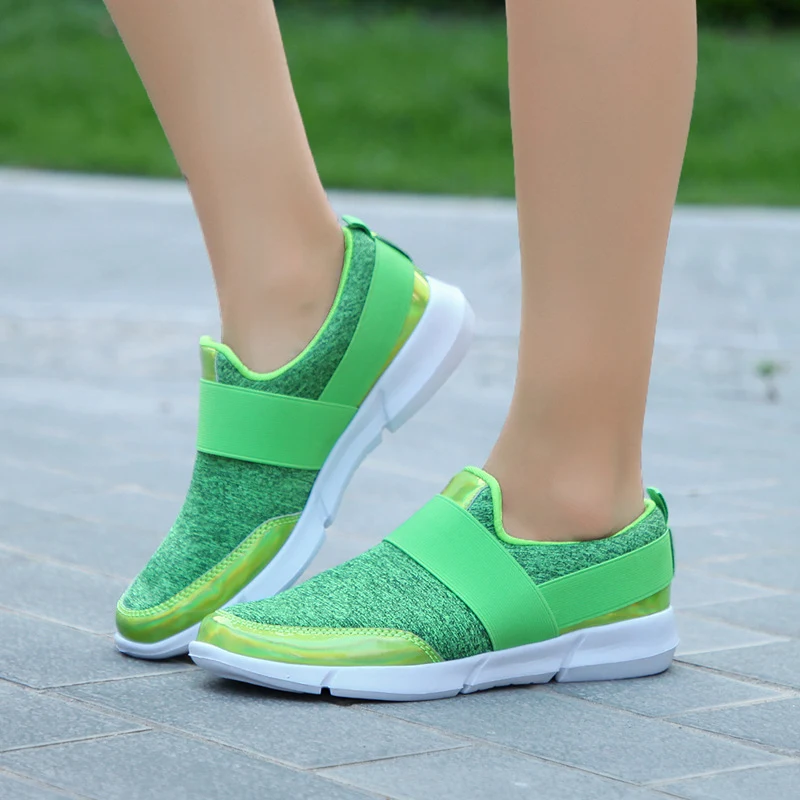 Title 3, Zapatos de tela transpirables para mujer