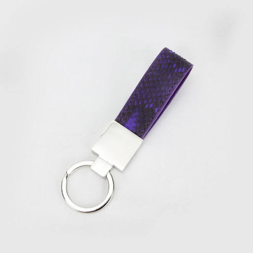 Title 7, Snake Skin Home Car Leather Keychain Portable, ...