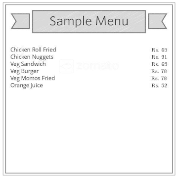 Yummy Sandwich menu 