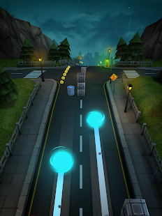 Overspin: Night Run - 3D double runner Screenshot