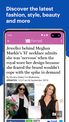 Screenshot MailOnline: Breaking News