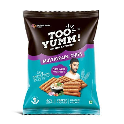 Too Yumm! Too Yumm Multigrain Chips Dahi Papdi Chaat 50 Gm